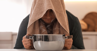 How to Use Steam Inhalation and Herbal Drops for Sinus Congestion and Nasal Relief