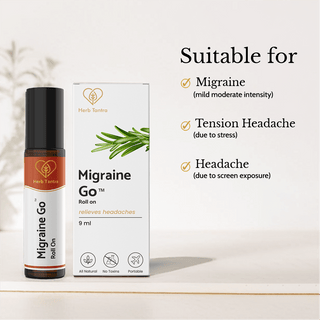Migraine Go Headache Roll-On (Pack of 2)