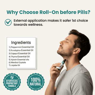 No Congest Sinus Relief Roll On
